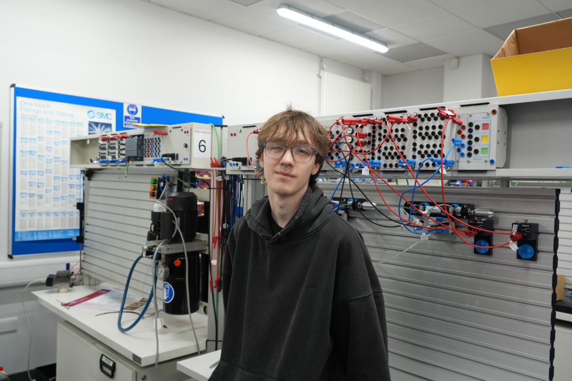 Dylan Burn is a mechatronic engineering apprentice