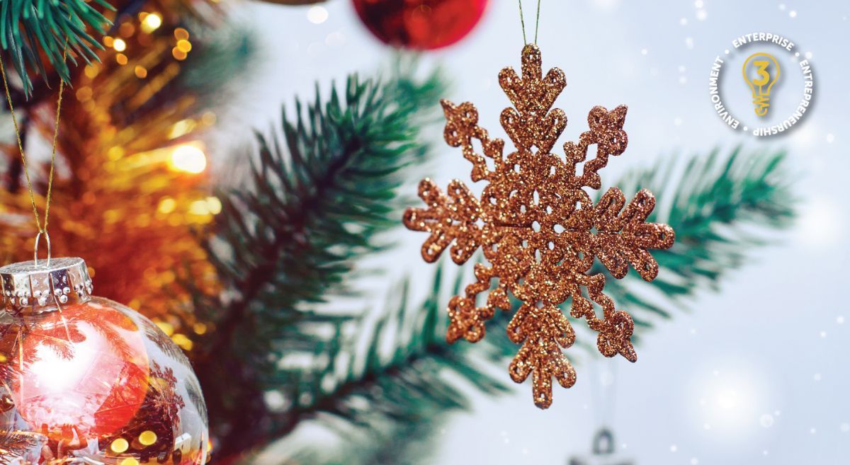 Image showing Christmas Snowflake Ornament