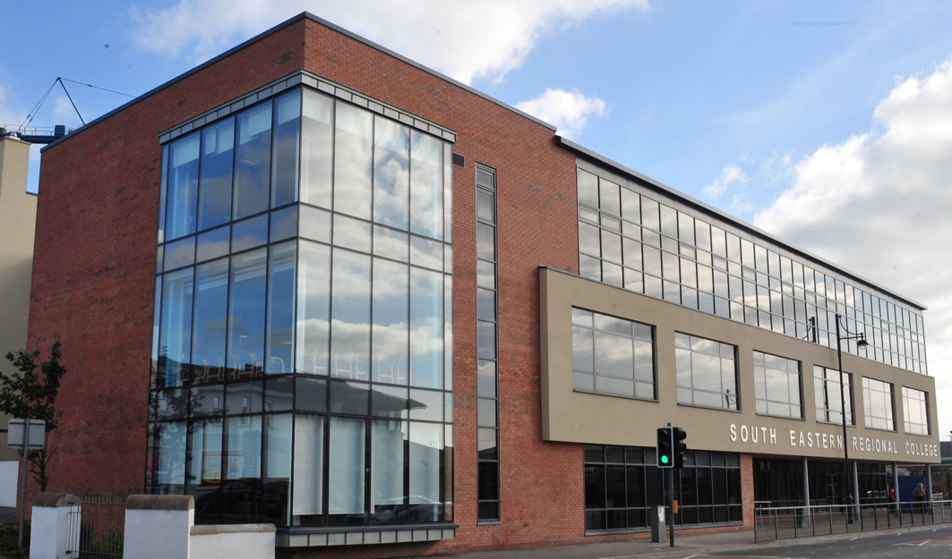 Outside Downpatrick campus