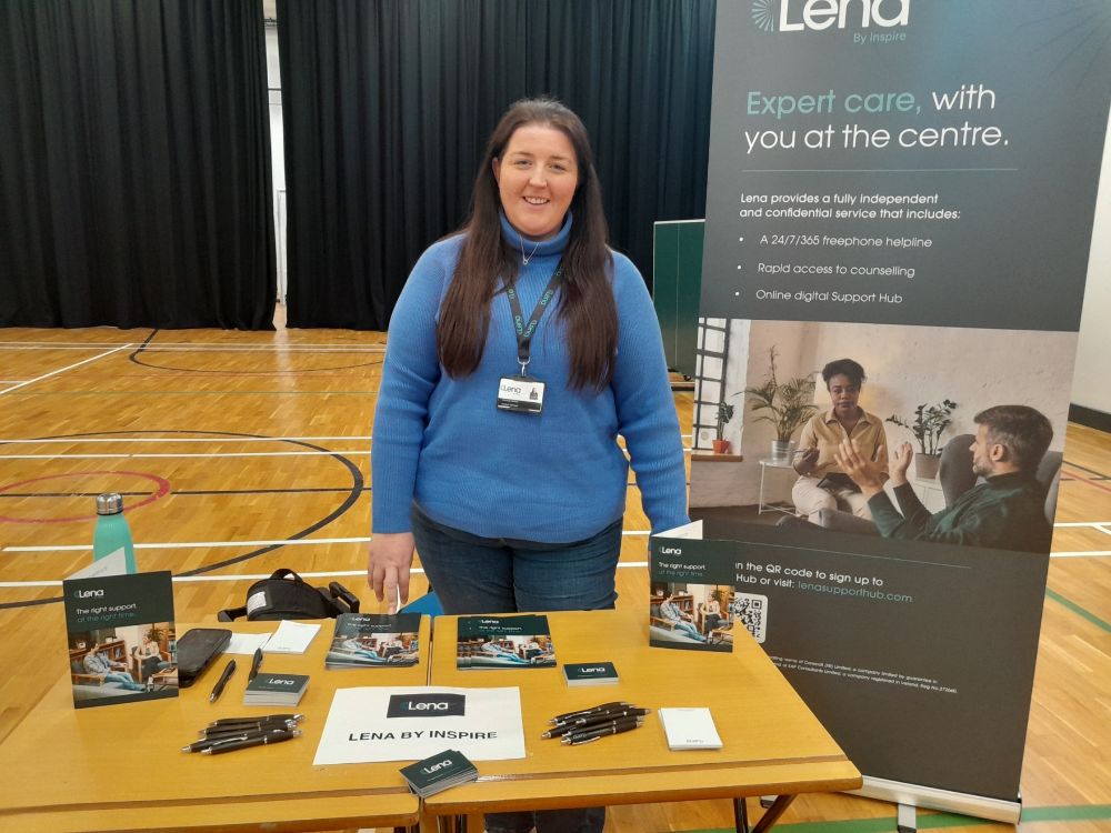 Staff from Lena at the SERC Heath Check sessions