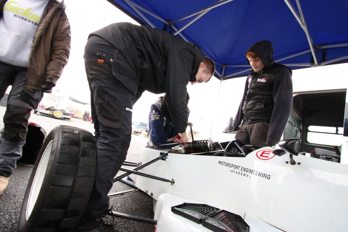 Pit Crew on race day