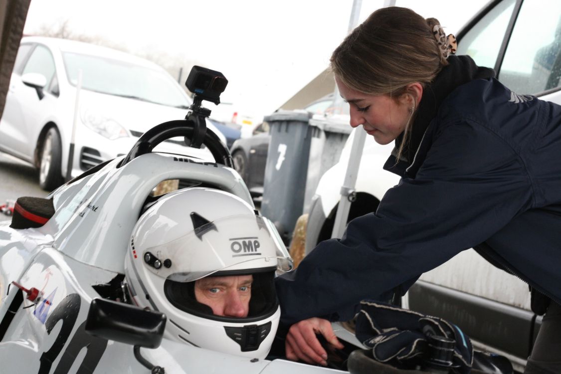 Final check from Pit Crew