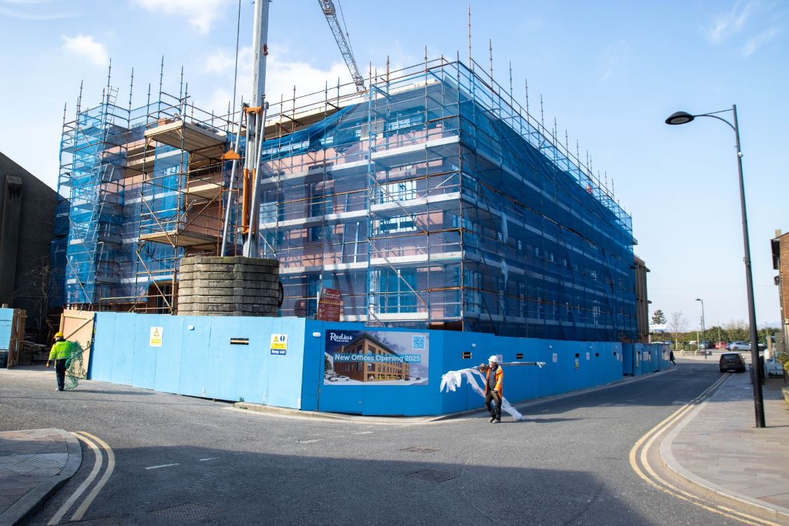 Radius Housing new headquarters site in Holywood
