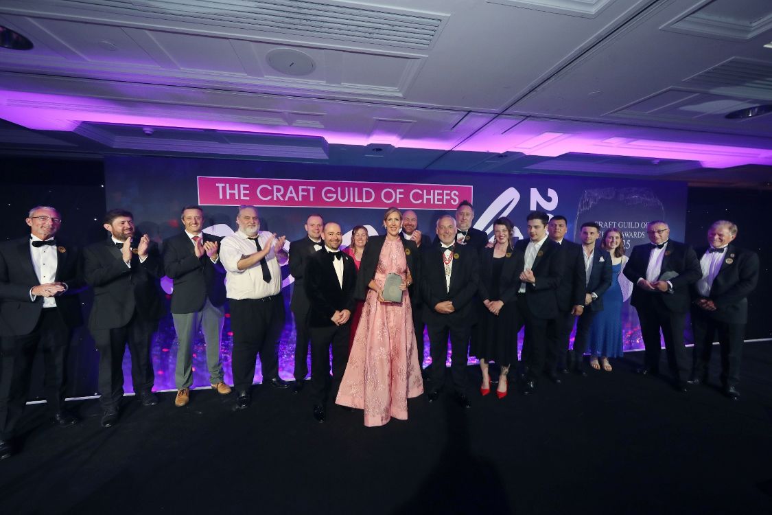 Craft Guild of Chefs including Brian Magill and special award recipient Clare Smyth MBE
