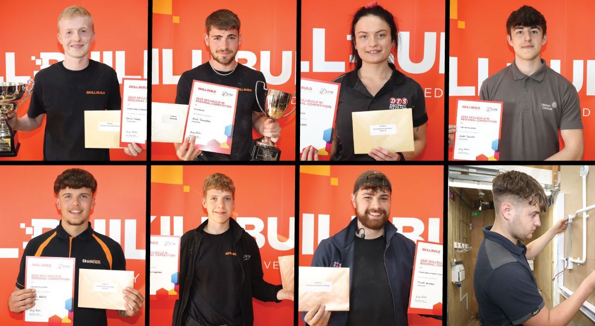 Picture of SERC Skillbuild apprentices