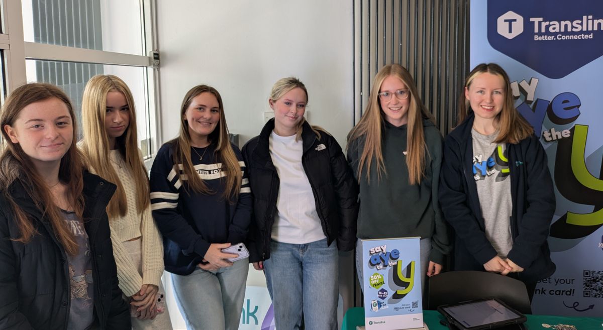 Picture of students and exhibitors at the SERC Freshers Fair