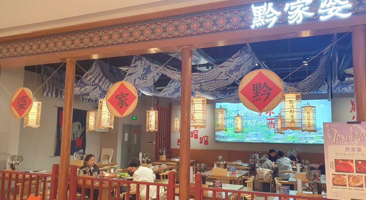 Picture of a China building interior