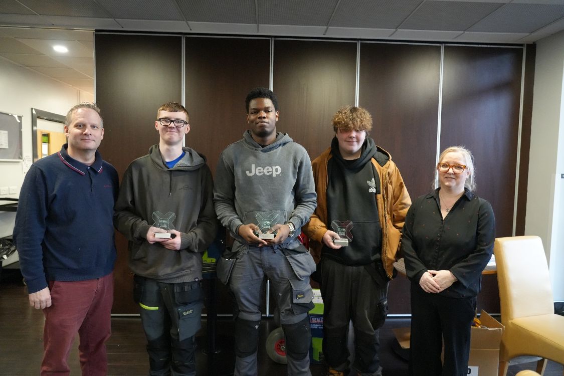 Gareth Corr, Jaime Louison, Jack Vance, Rueben McKenning and Aine McGreeghan