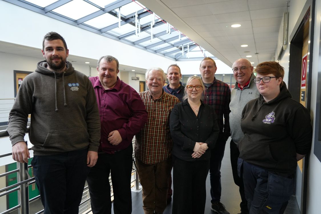 Dean Williams with SERC Engineering team 