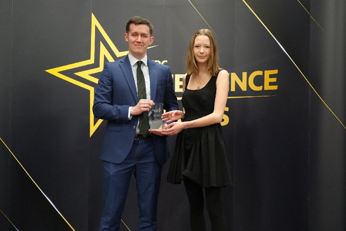 Cllr Jamie Harpur and Leia Gisel 