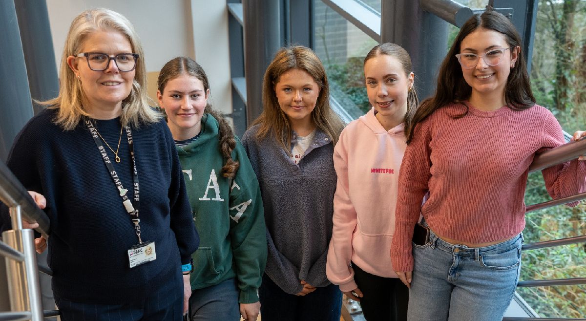 Picture of Lisburn Campus science student winners