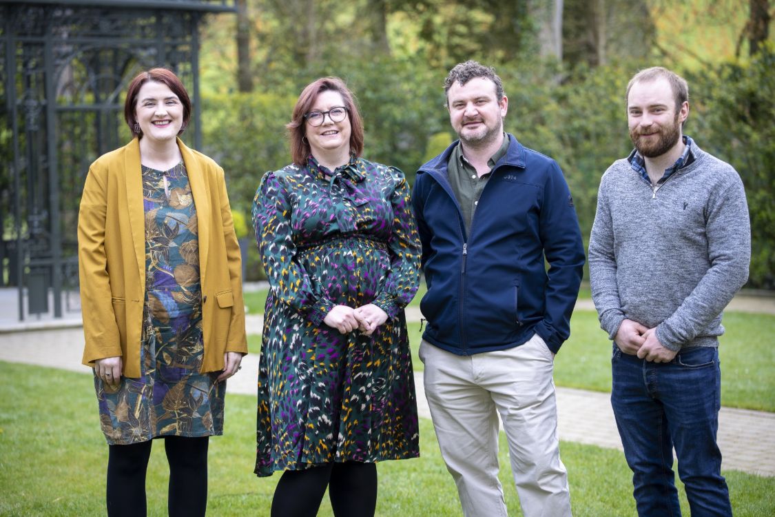 Ashleigh Hamilton, Kelly Donnelly, Aaron Mannis and David Irvine