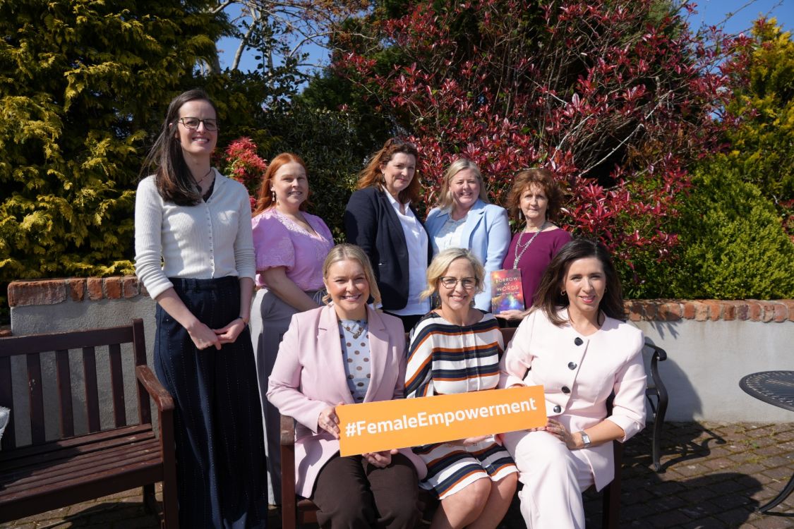 Natash Lloyd, SERC, Pauline Clarke, Network Ireland, Lavina McGahon, Dundalk Institute of Technology, Ciara Toman, Go Succeed, Patricia O'Rourke, programme participant, Front row: Annette Kelly, Little Penny Thoughts, Brianán Johnson, Caroline O'Neill, Digg Group