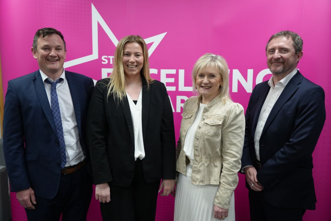 Oisin Gourley, Rachel Powderley, Heather McKee and Tommy Martin