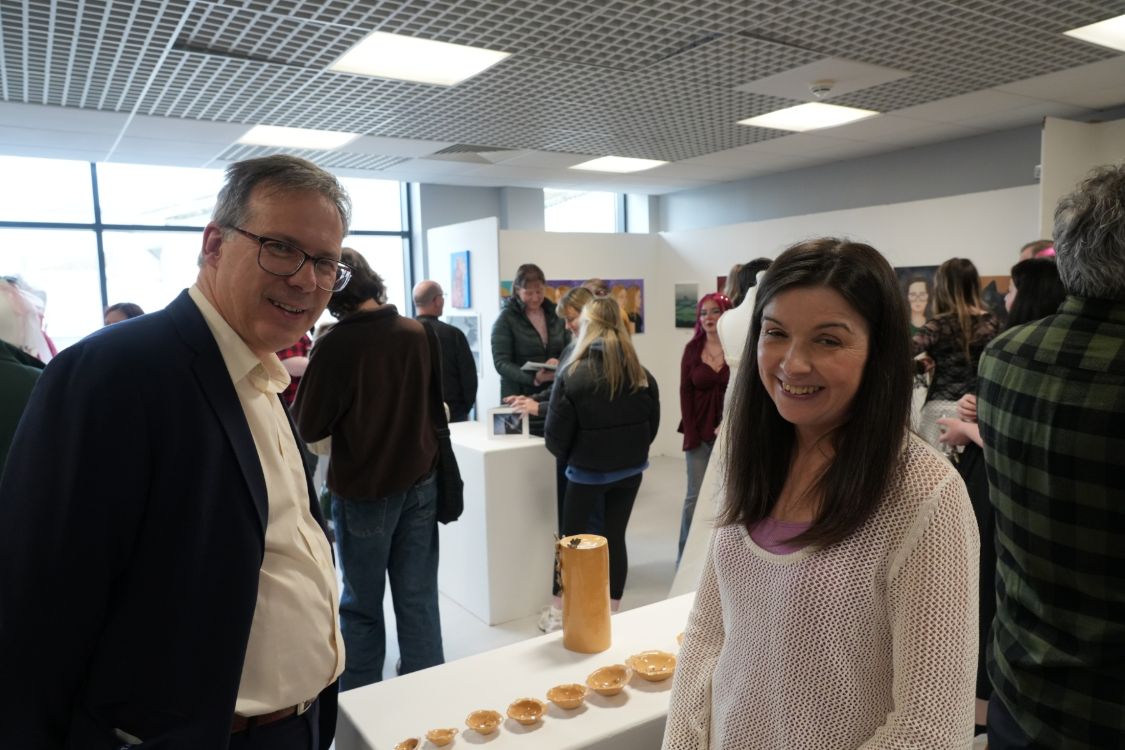 Paul Walsh and Victoria Cardy