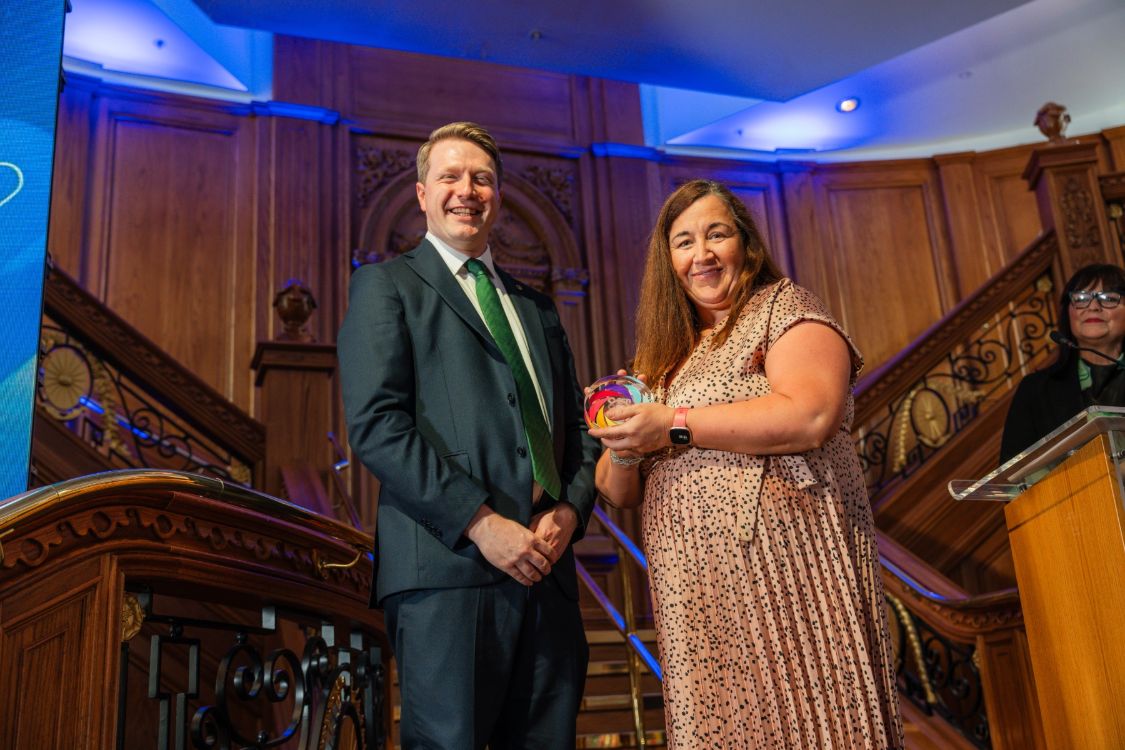 Picture of Ursula Maginn at the awards
