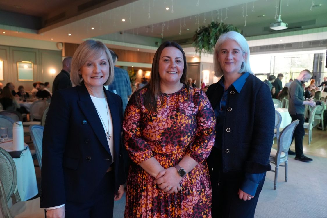 Heather McKee, Emma Finney and Patricia McPolin