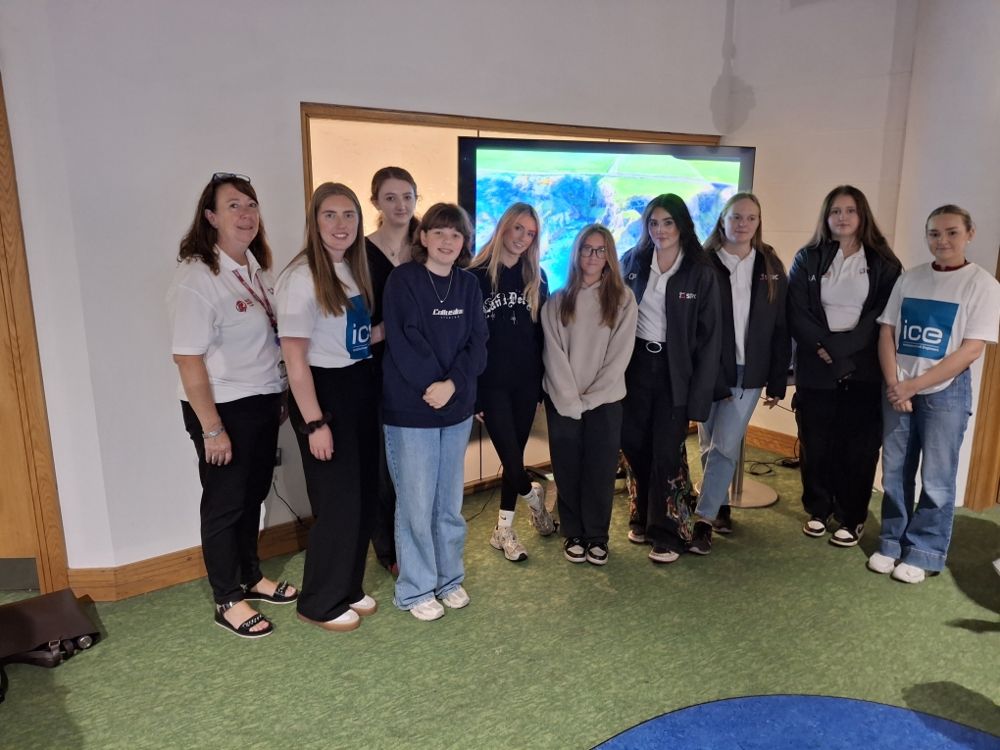 SERC students at the Future Skills event at W5