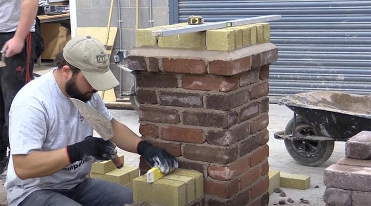 Skills build bricklaying