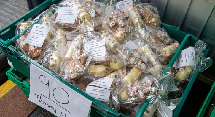 Marshmallow Snowmen and Gingerbread Men