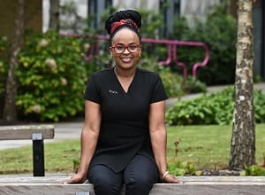 Jacinta Gourley pictured outside SERC.