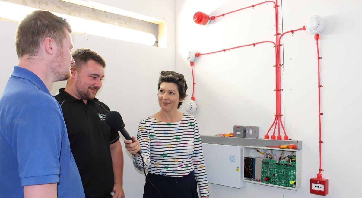 Julie McCullough interviews Apprentices