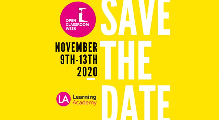 Open Classroom Week 9-13th November 2020 - SERC