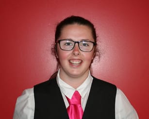 Chloe Teggart, Level 2 Diploma in Professional Food and Beverage Service 