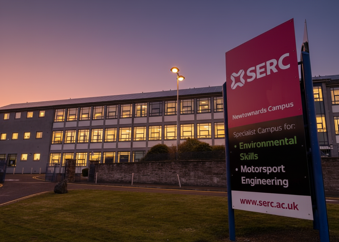 Front of Newtownards Campus