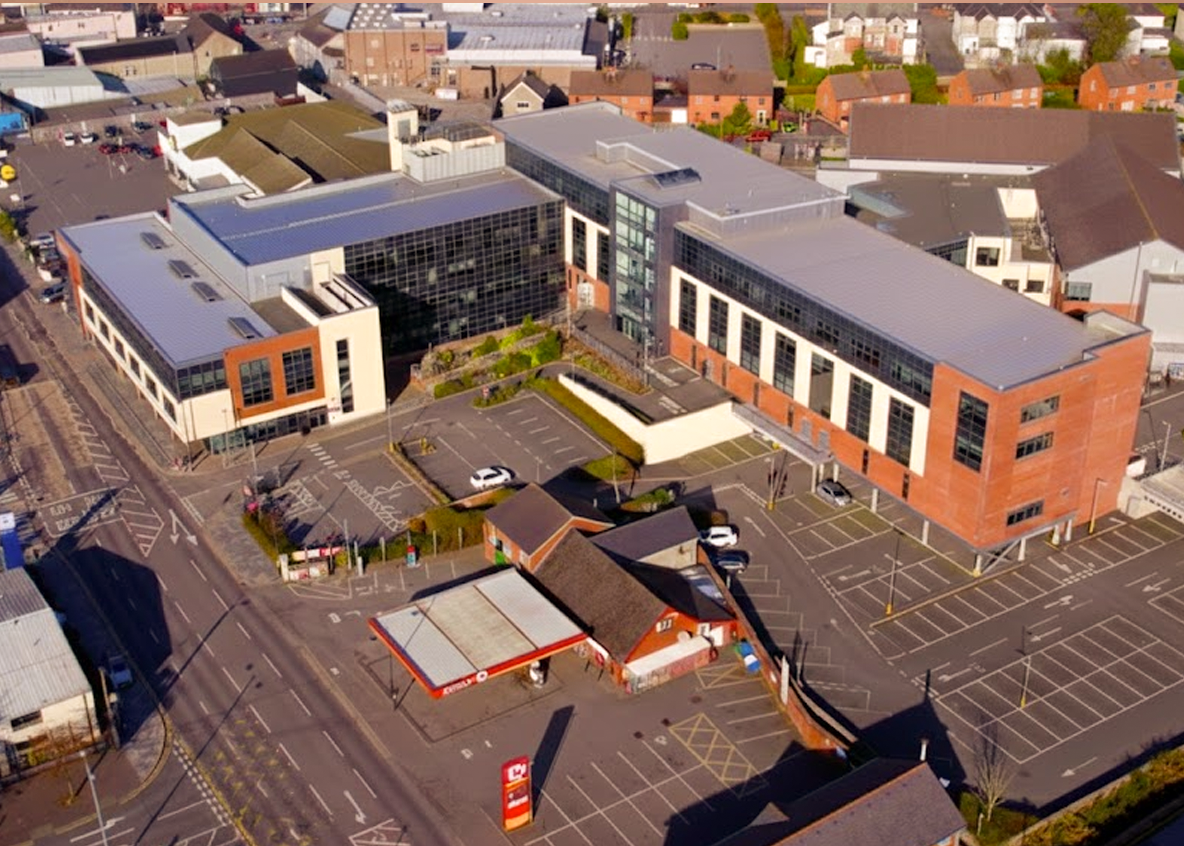 Front of Downpatrick Campus