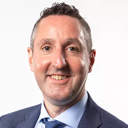 Portrait of Colin McGuckin, Deputy Chief Executive, Finance, HR, Estates and IT