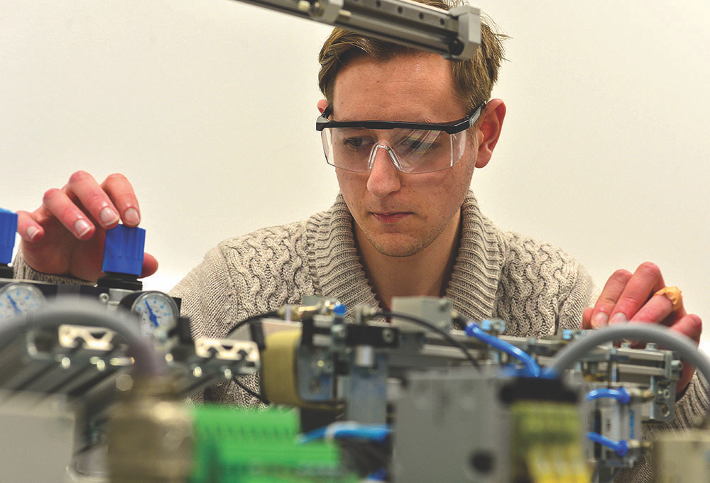 Photo of a Engineering student