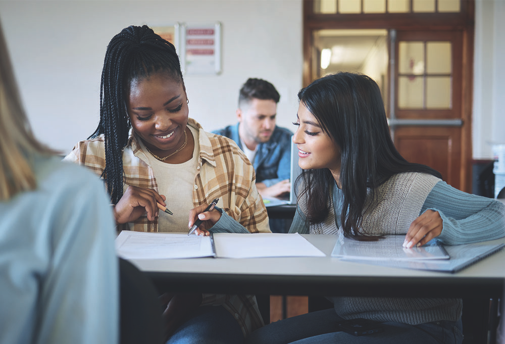 Photo of a GCE A Level student