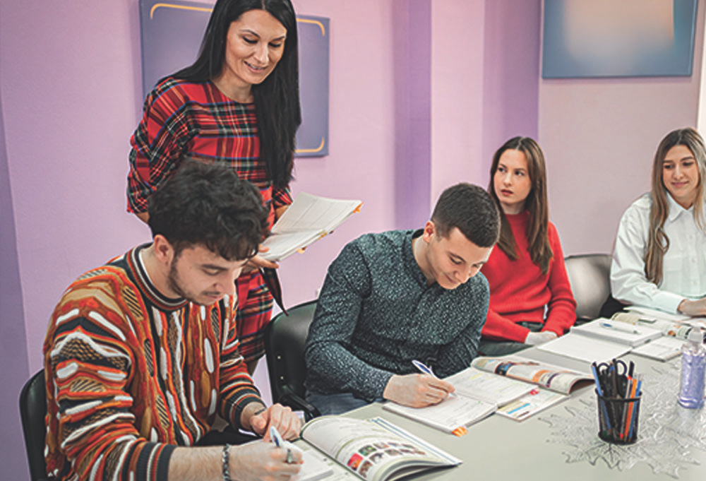 Photo of a Languages student